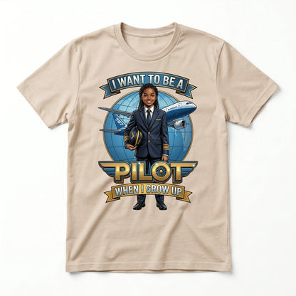 Future Pilot Tee – Black Girl