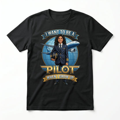 Youth Future Pilot Tee – Latina Girl
