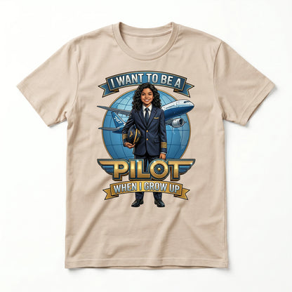 Future Pilot Tee – Latina Girl