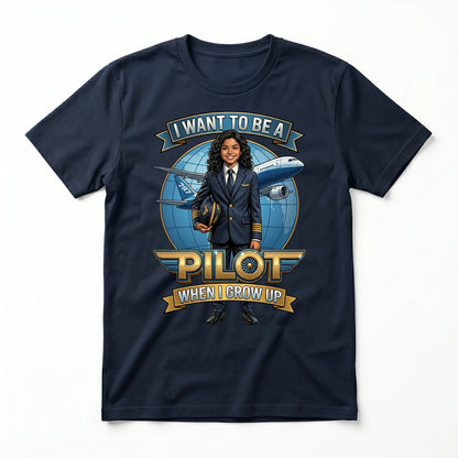 Youth Future Pilot Tee – Latina Girl