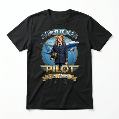 Future Pilot Tee – White Girl