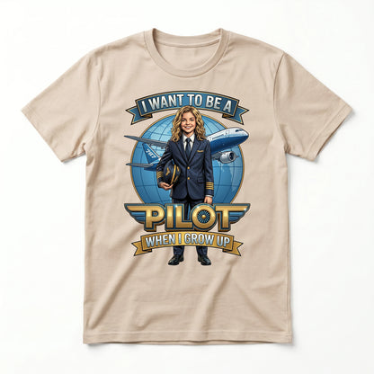 Future Pilot Tee – White Girl