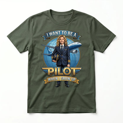 Future Pilot Tee – White Girl