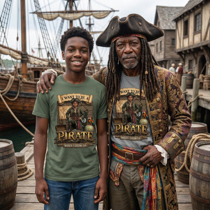 Fun Pirate Tee – Black Boy