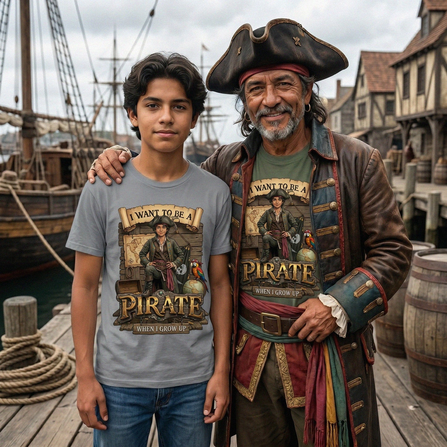 Fun Pirate Tee – Latino Boy