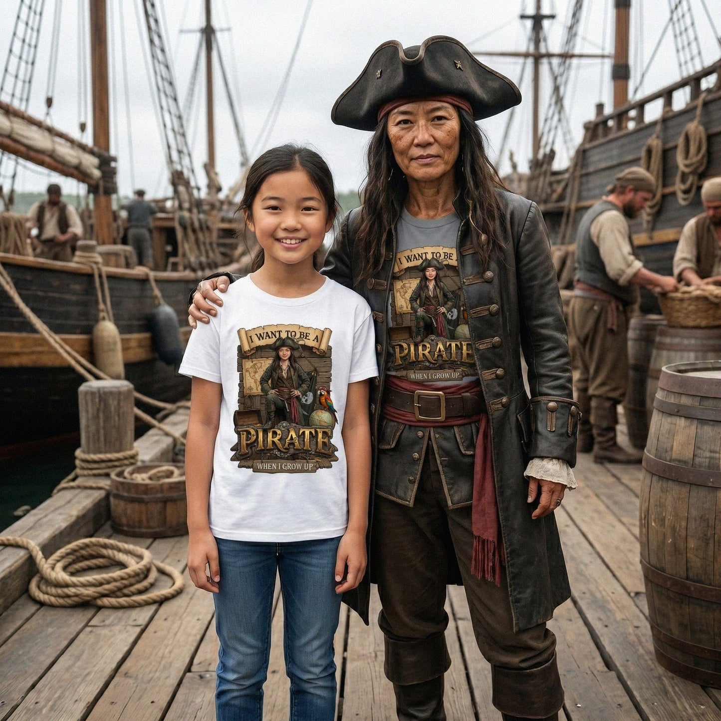 Youth Fun Pirate Tee – Asian Girl