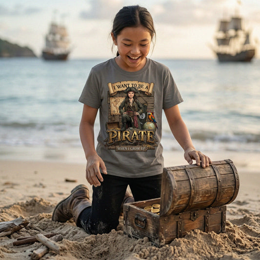 Youth Fun Pirate Tee – Asian Girl