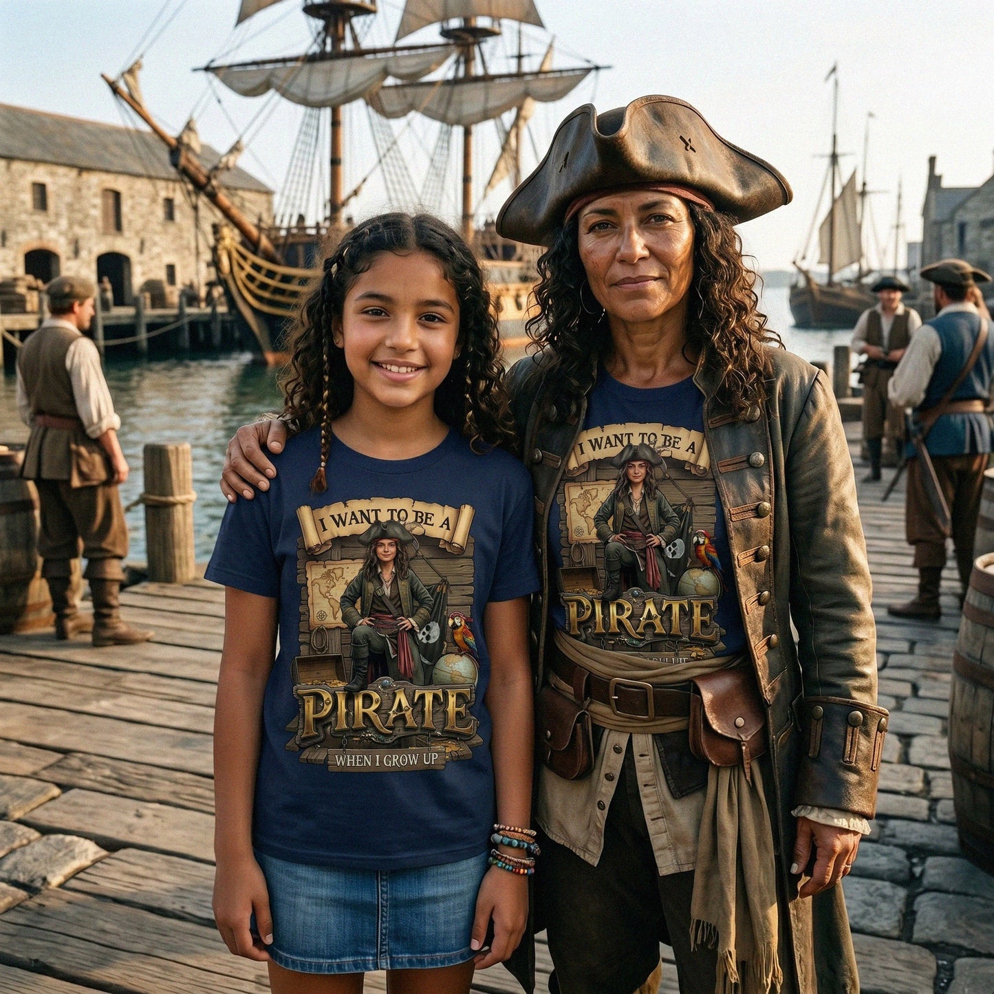 Youth Fun Pirate Tee – Latina Girl