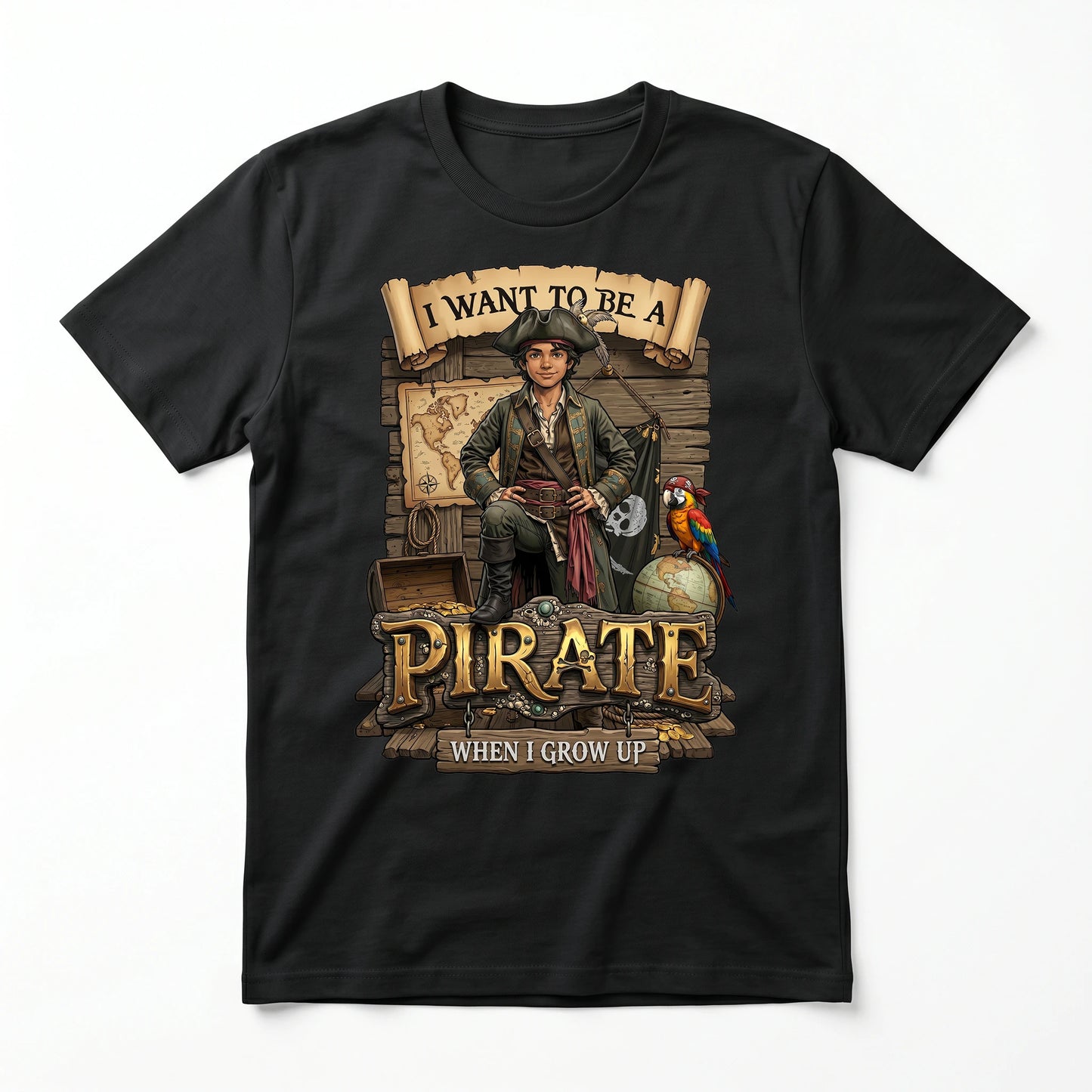 Fun Pirate Tee – Latino Boy