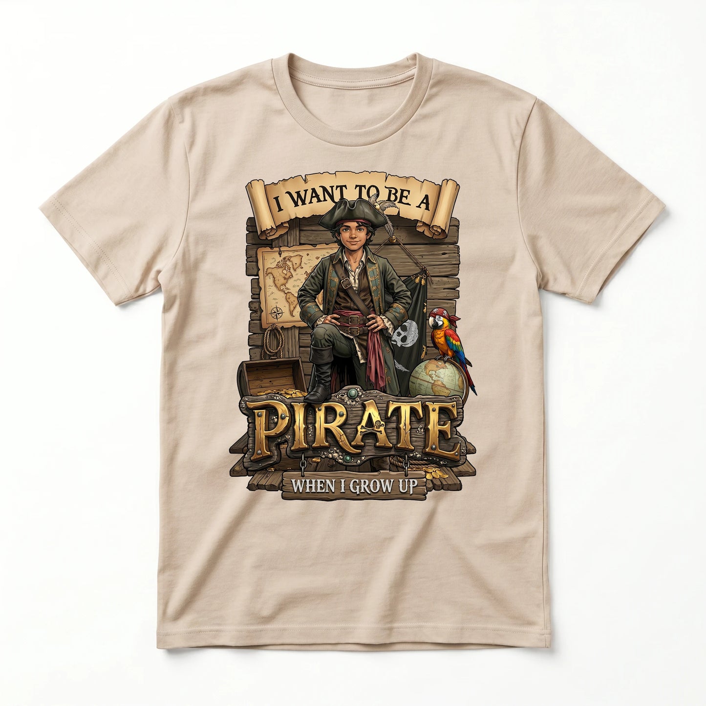 Fun Pirate Tee – Latino Boy