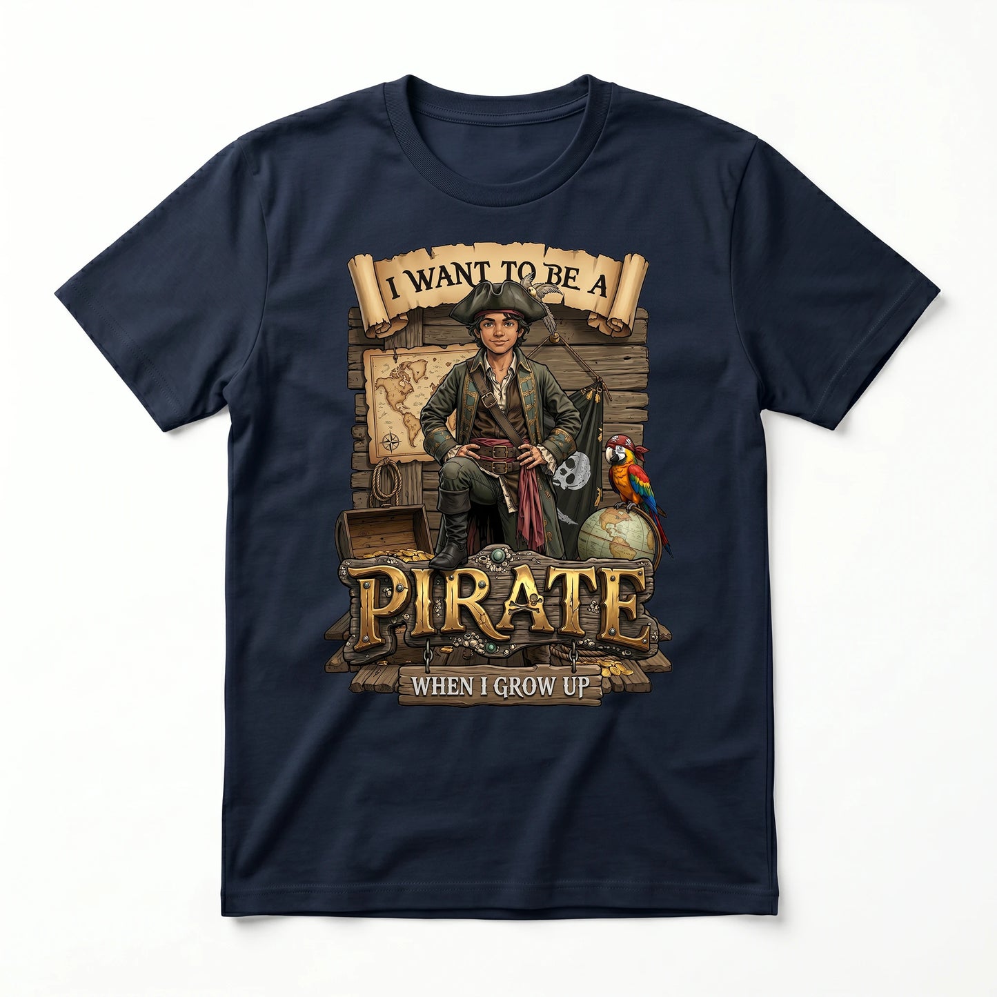 Fun Pirate Tee – Latino Boy