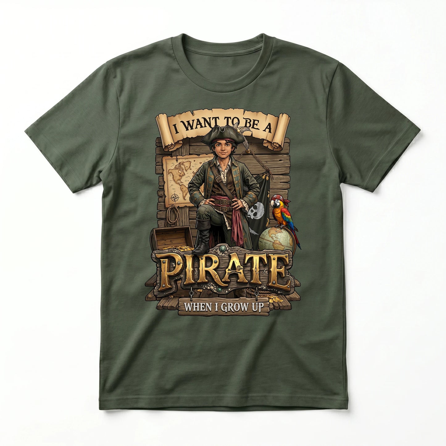 Fun Pirate Tee – Latino Boy