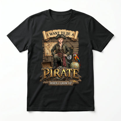 Youth Fun Pirate Tee – White Boy