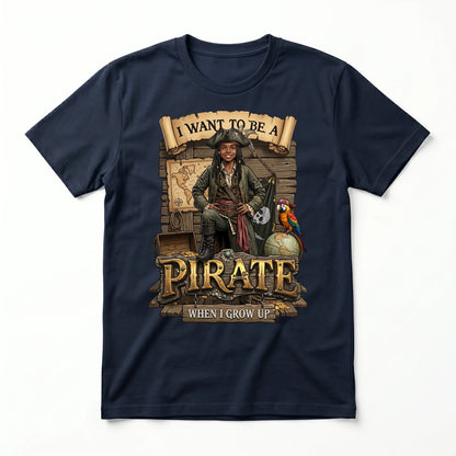 Fun Pirate Tee – Black Girl