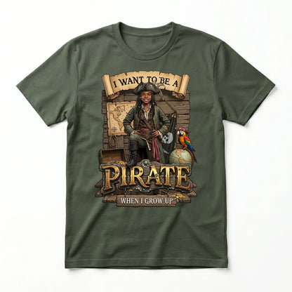 Fun Pirate Tee – Black Girl