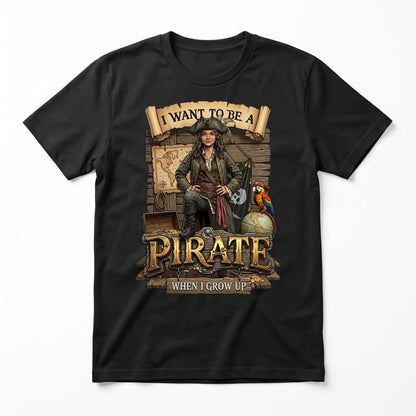 Youth Fun Pirate Tee – Latina Girl
