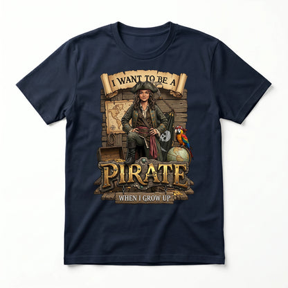 Fun Pirate Tee – Latino Girl