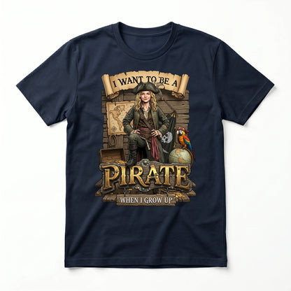 Youth Fun Pirate Tee – White Girl