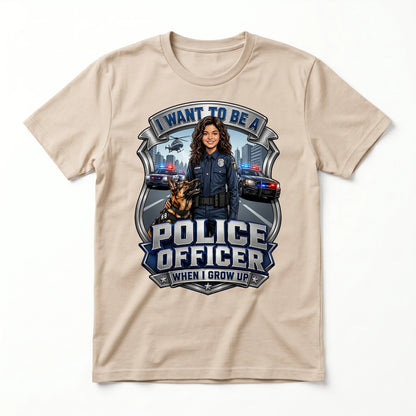 Future Police Officer Tee – Latina Girl