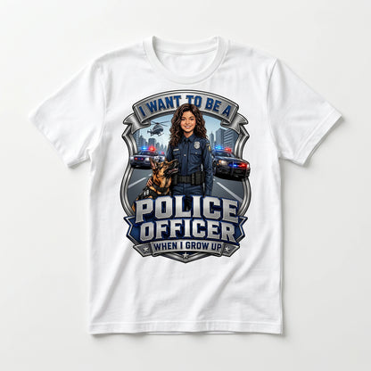 Future Police Officer Tee – Latina Girl