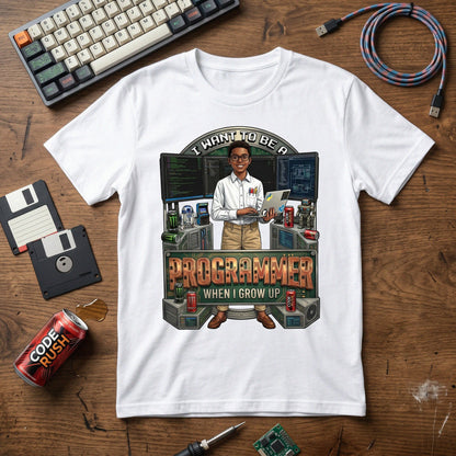 Future Programmer Tee – Black Boy