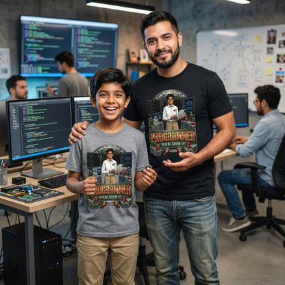 Youth Future Programmer Tee – Latino Boy