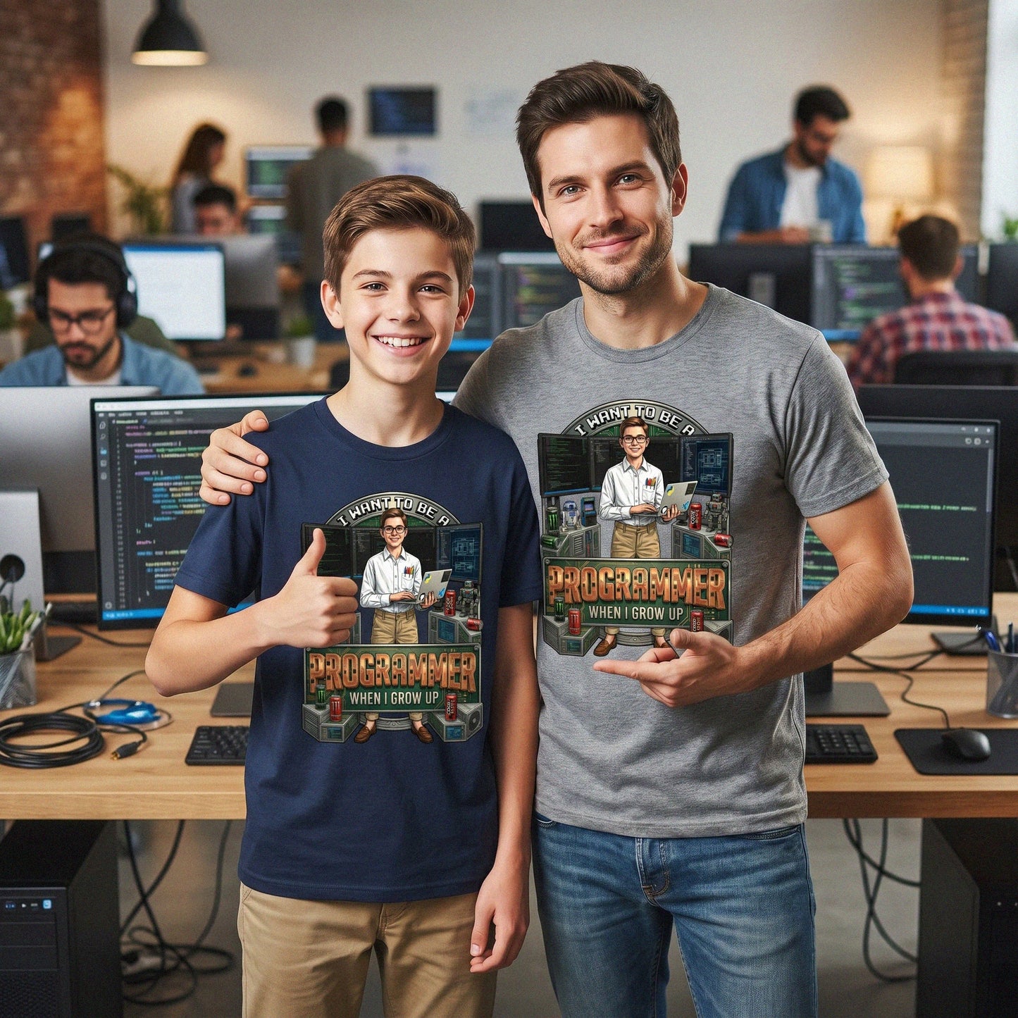 Future Programmer Tee – White Boy