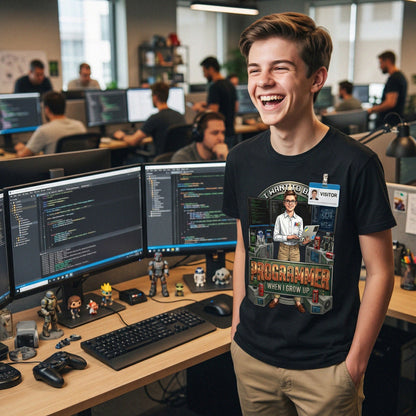 Future Programmer Tee – White Boy