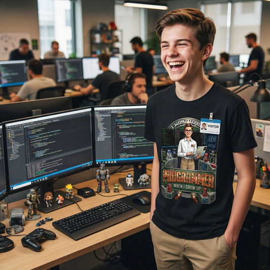 Future Programmer Tee – White Boy