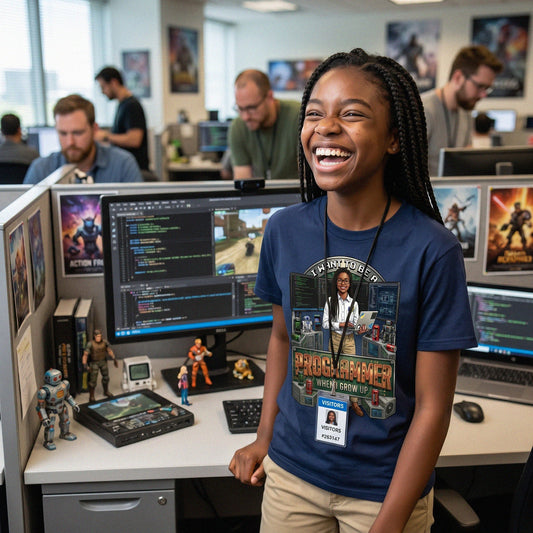 Future Programmer Tee – Black Girl