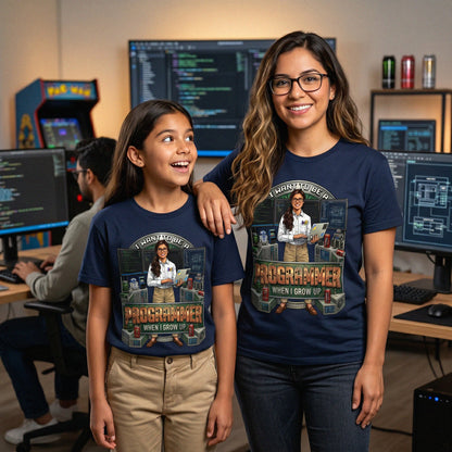 Youth Future Programmer Tee – Latino Girl