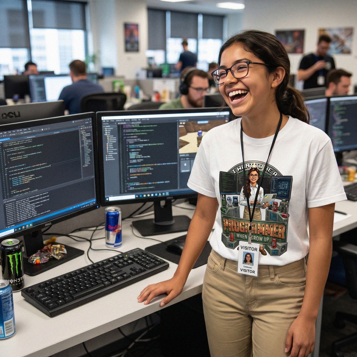Future Programmer Tee – Latina Girl