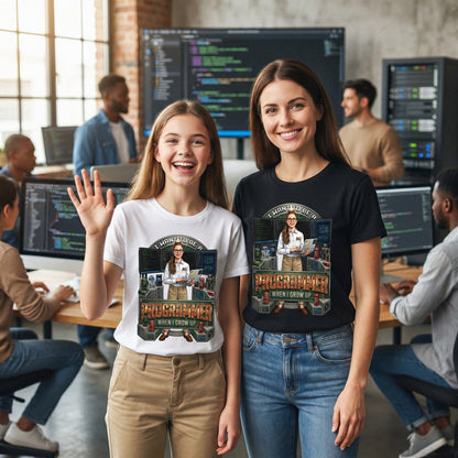 Future Programmer Tee – White Girl