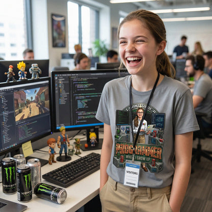 Future Programmer Tee – White Girl
