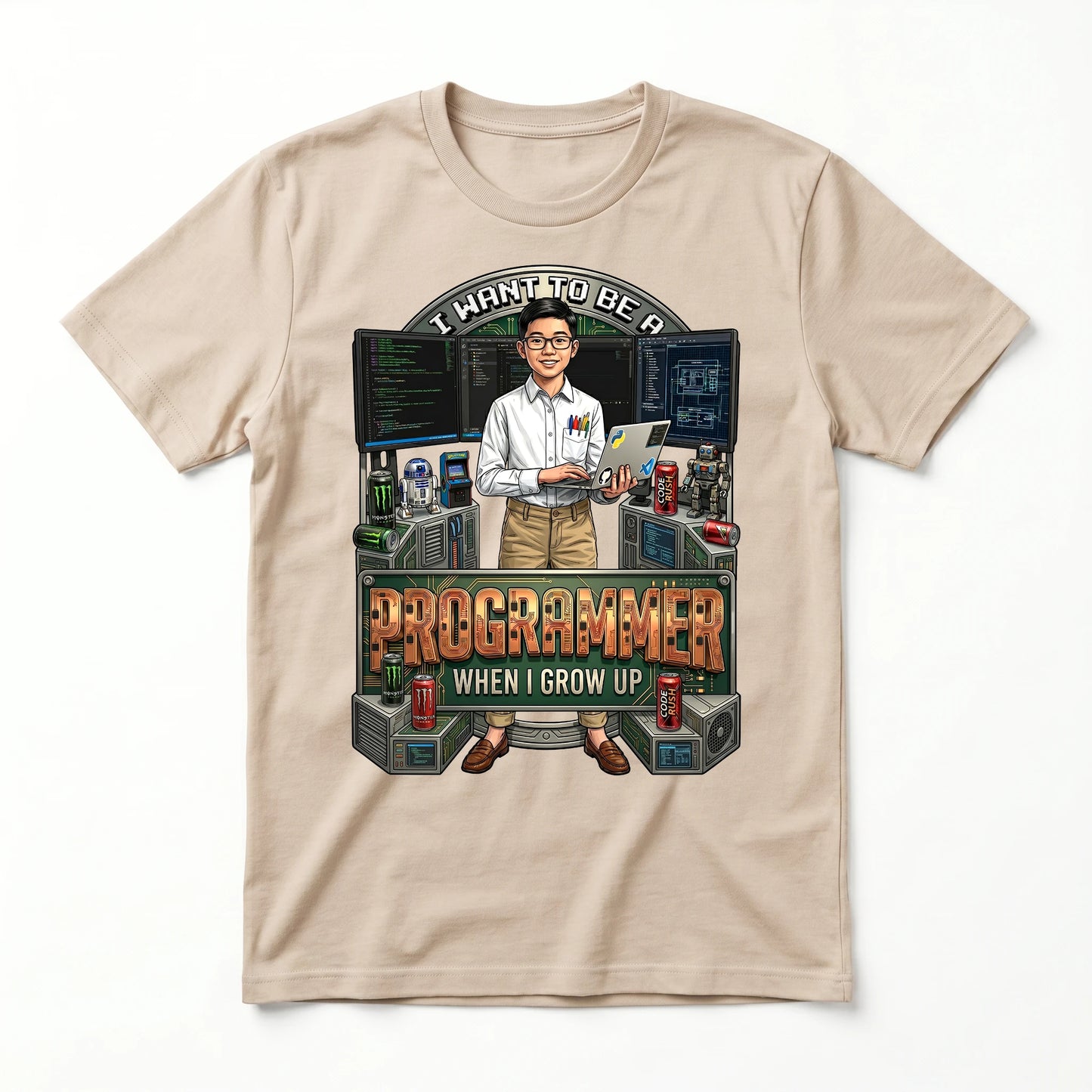 Future Programmer Tee – Asian Boy