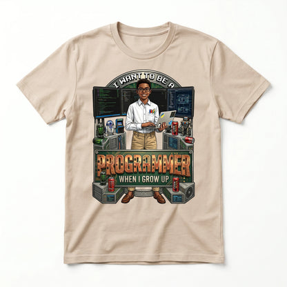 Future Programmer Tee – Black Boy