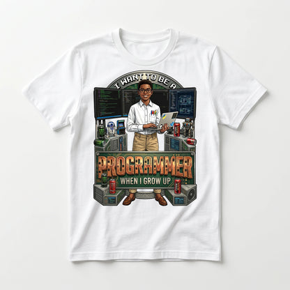 Future Programmer Tee – Black Boy