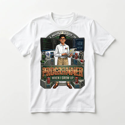 Youth Future Programmer Tee – Latino Boy