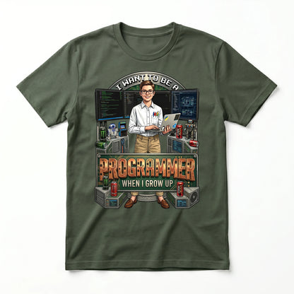 Future Programmer Tee – White Boy