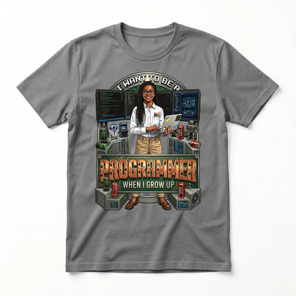 Future Programmer Tee – Black Girl