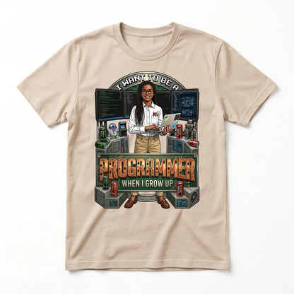 Future Programmer Tee – Black Girl