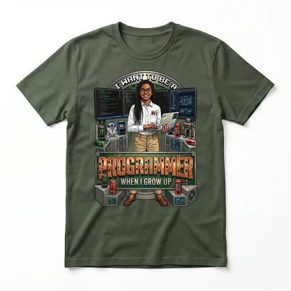 Future Programmer Tee – Black Girl