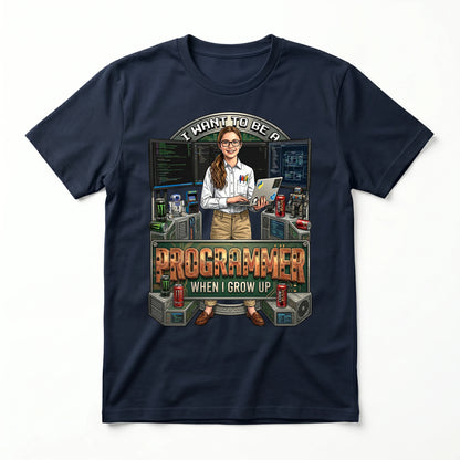 Future Programmer Tee – White Girl