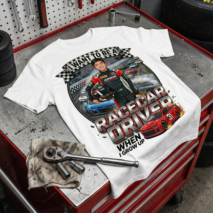 Future Racecar Driver Tee – Asian Boy
