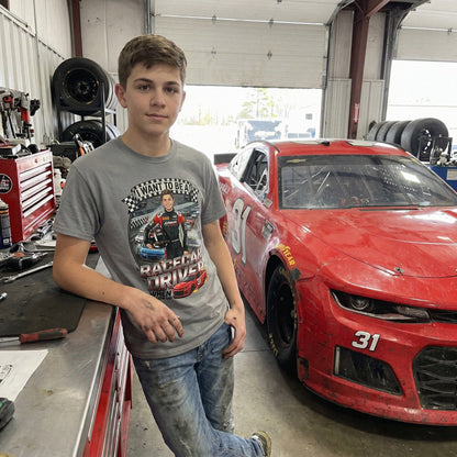 Future Racecar Driver Tee – White Boy