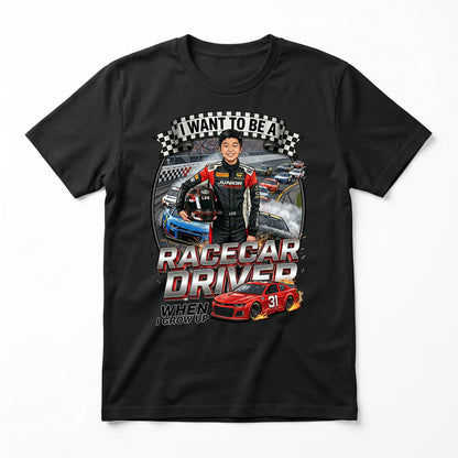 Youth Future Racecar Driver Tee – Asian Boy