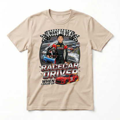 Future Racecar Driver Tee – Asian Boy