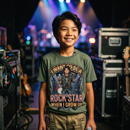 Youth Future Rock Star Tee – Asian Boy
