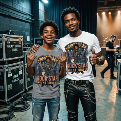 Future Rock Star Tee – Black Boy