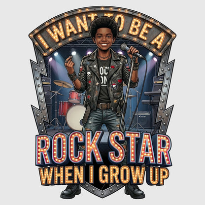 Future Rock Star Tee – Black Boy